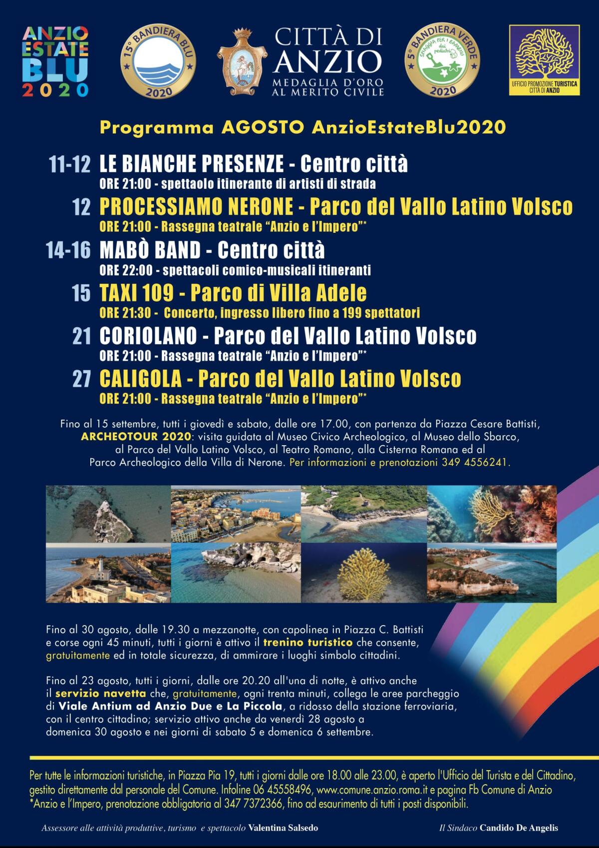 Ad Anzio Ferragosto con il concerto dei Taxi 109. Ecco tutti gli eventi in programma. - 