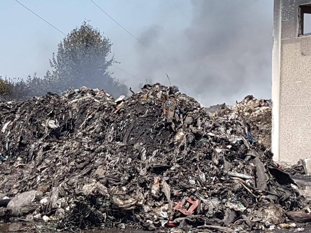 Incendio alla Loas di Aprilia: dati Arpa allarmanti. Valori inquinanti sei volte superiori a quelli rilevati alla Eco X di Pomezia. - 