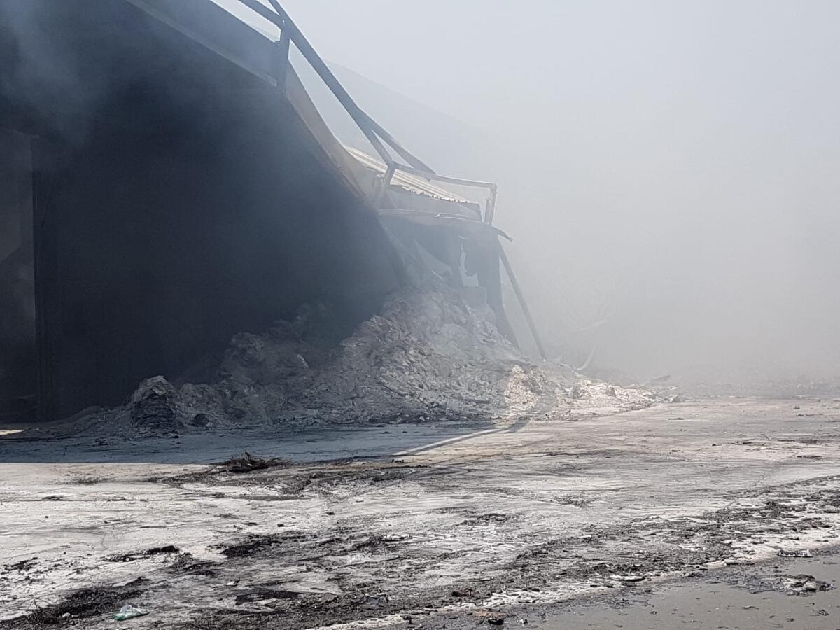 Incendio Loas ad Aprilia, analisi sul quarto campione. Arpa: "Valori in lieve crescita" - 