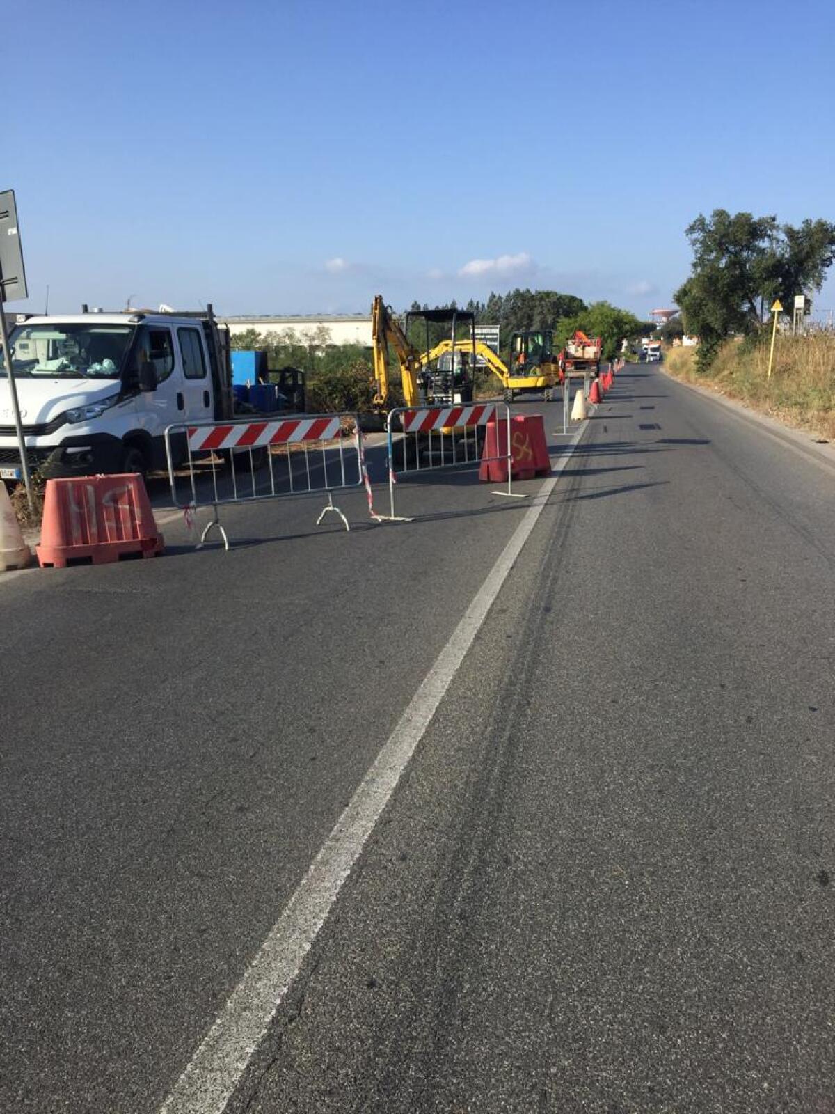 Acqua a Pomezia, in corso i lavori a via dei Castelli Romani. Entrato a pieno regime il serbatoio di Torvaianica Alta - 