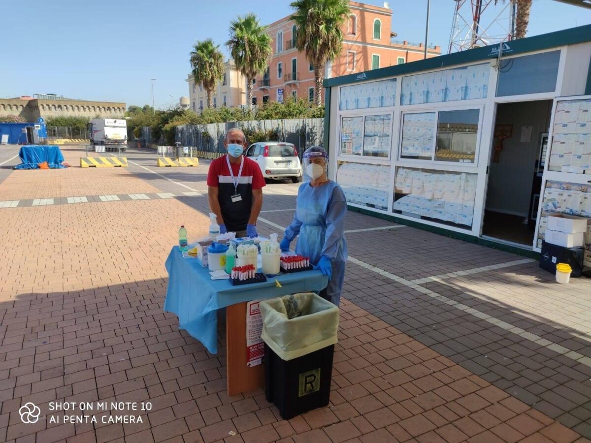 Coronavirus: ieri eseguiti 3.883 test nei drive in della Regione Lazio per i rientri da Grecia, Spagna, Malta, Croazia e Sardegna. - 