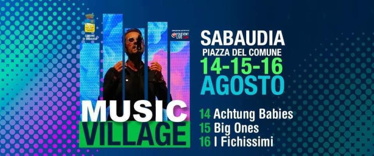 Ferragosto in musica nella città delle dune con il “Sabaudia Music Village”. - 