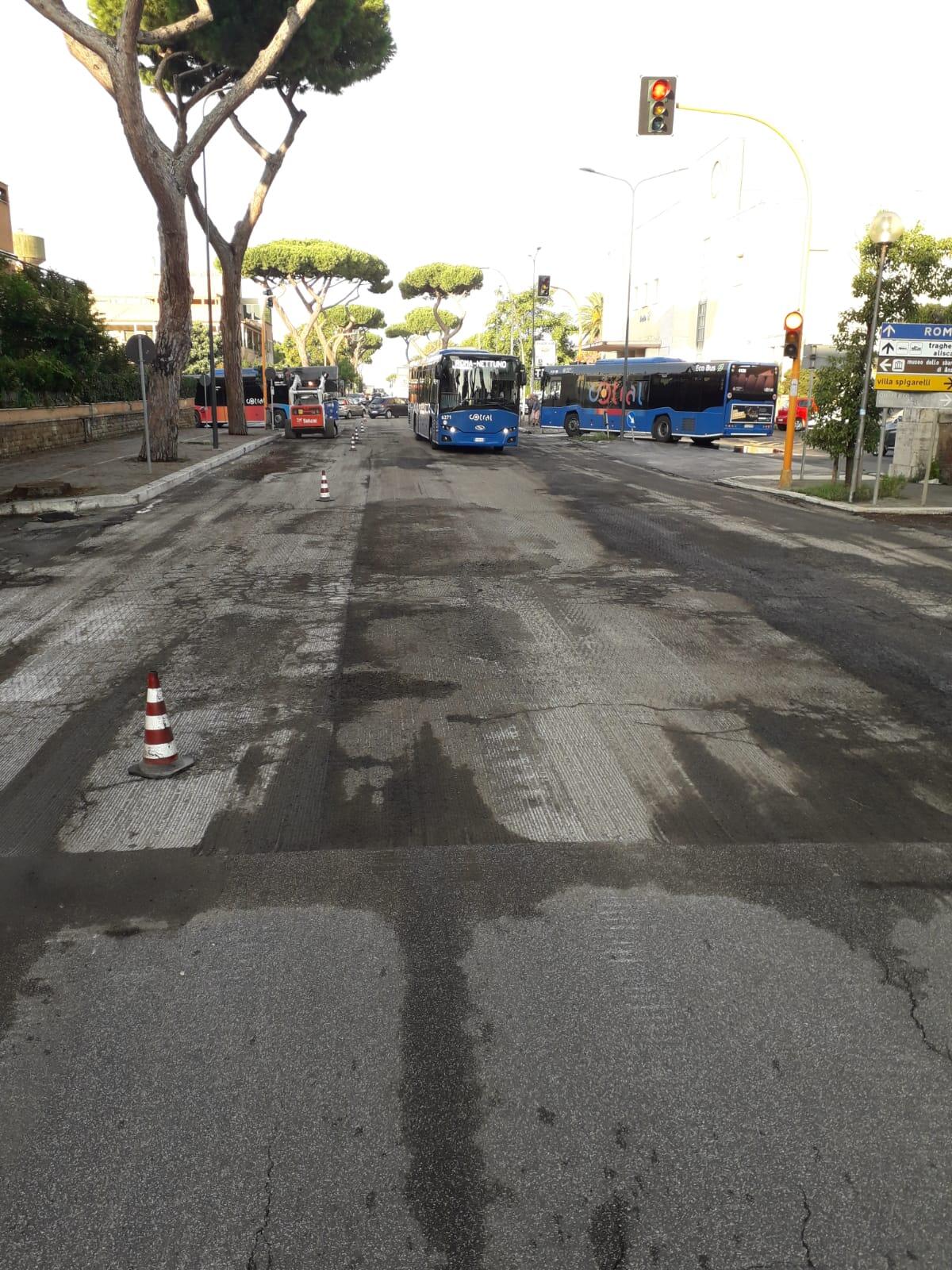 Al via ad Anzio l’intervento per la manutenzione straordinaria di Viale Mencacci. - 