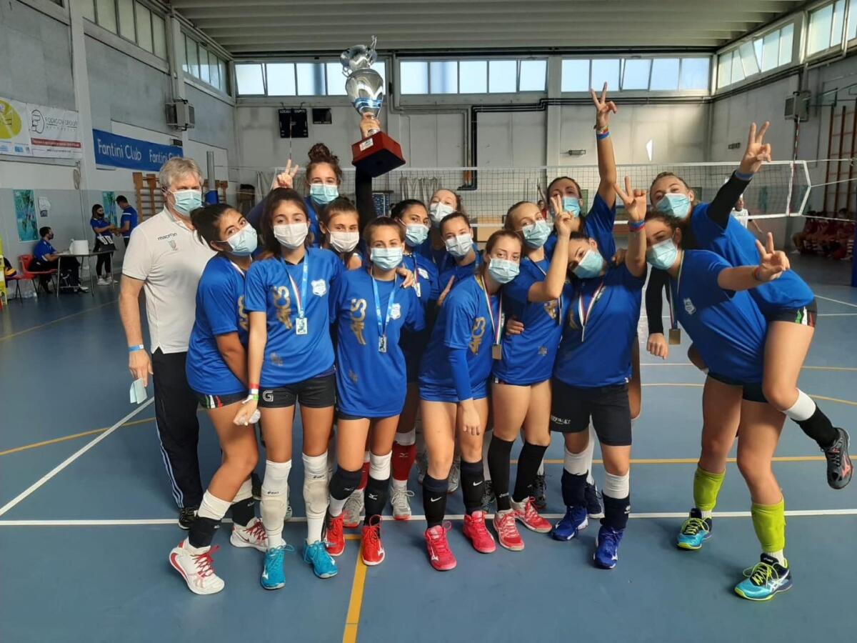 Finali Nazionali A.i.c.s. Cervia 2020: la Giò Volley Aprilia conquista il titolo di Campioni Nazionali Under 16. Podio anche per l’Under14. - 