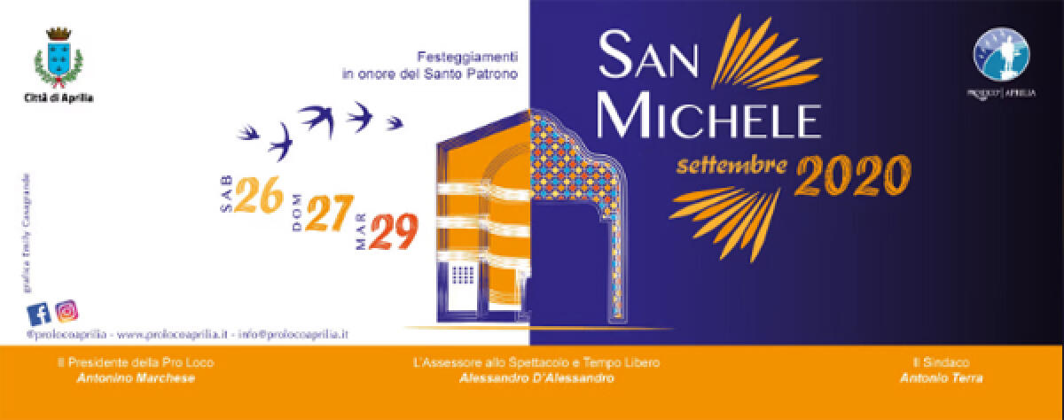 Festa di San Michele Arcangelo ad Aprilia: la Proloco lancia un appello agli artisti locali. - 