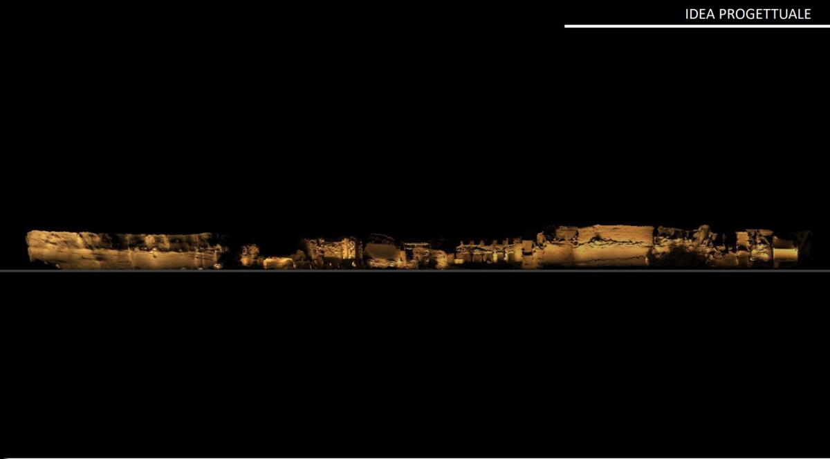 Va avanti il progetto di illuminazione artistica alle Grotte di Nerone e al Parco Archeologico di Anzio. - 