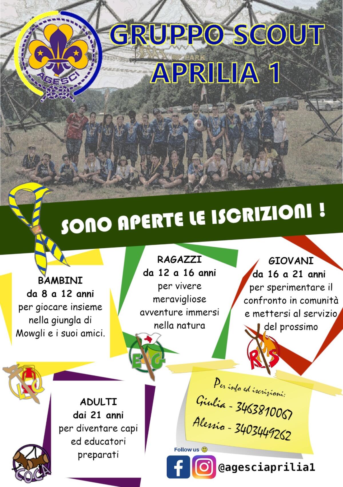 Le attività del Gruppo Scout Agesci Aprilia1 stanno per ripartire - 