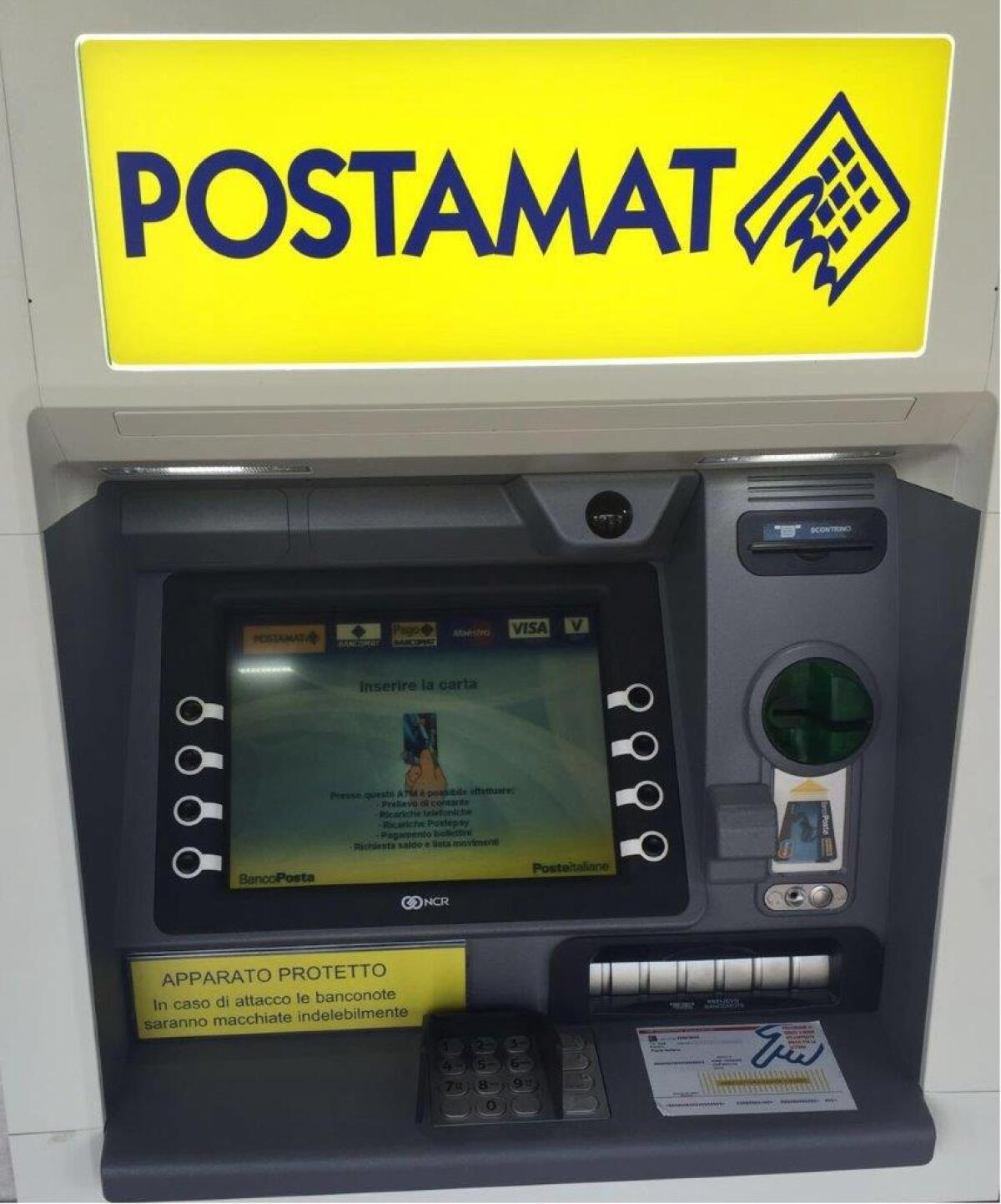 Nuovo sportello Atm per le Poste di Priverno - 