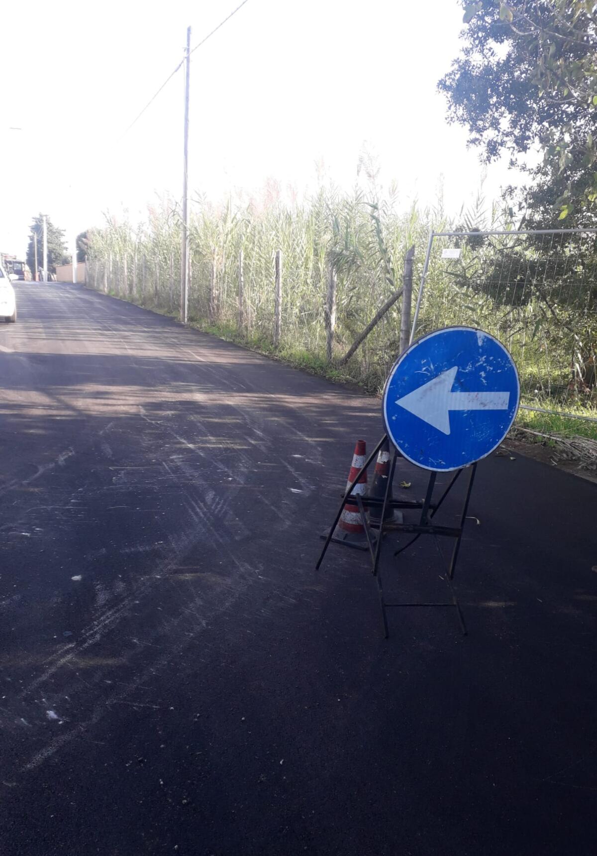 Cantieri aperti nella zona di Villa Claudia ad Anzio: ecco dove è stato ultimato il nuovo manto stradale. - 