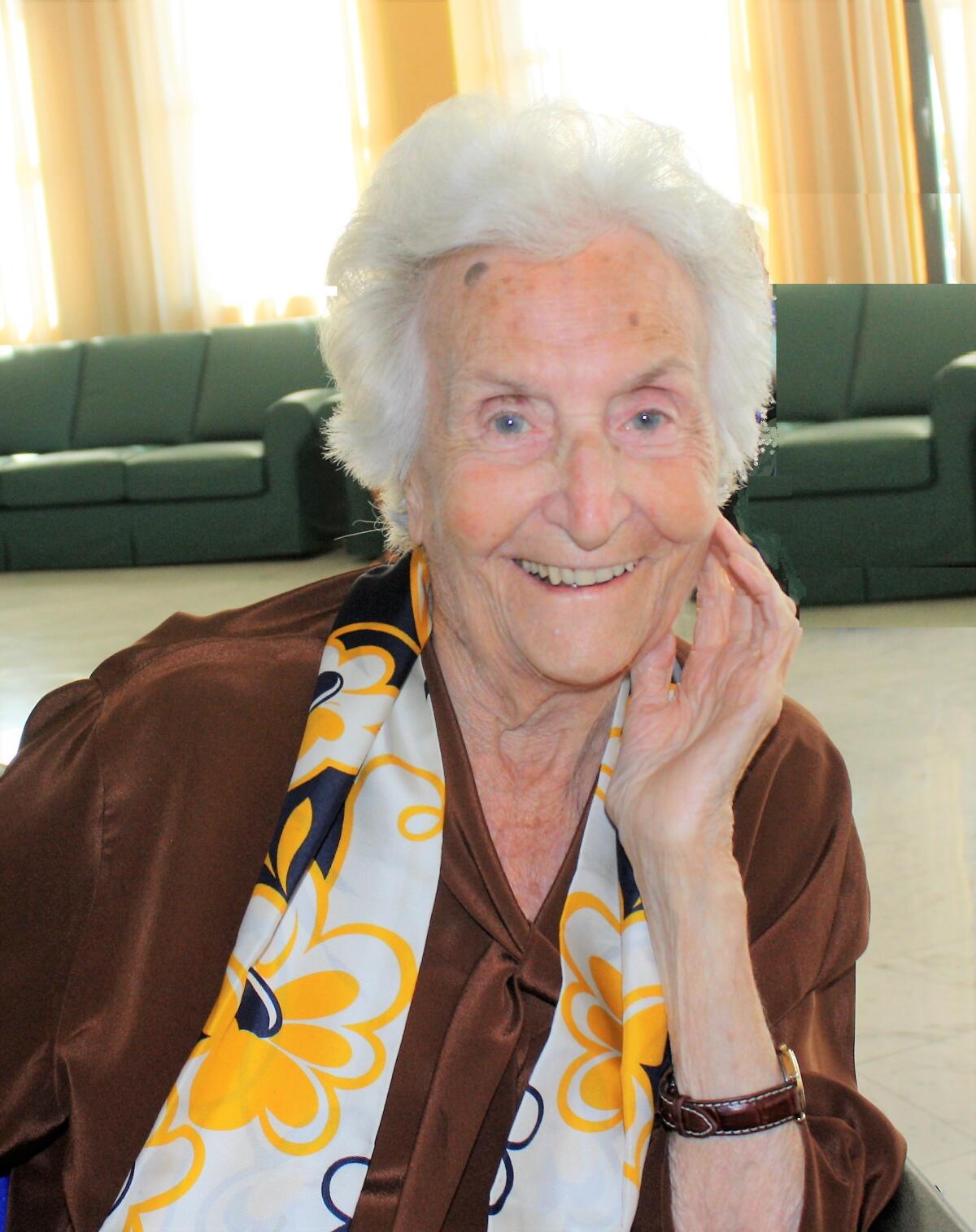 APRILIA -  La maestra Alice Meden oggi compie 101 anni! - 