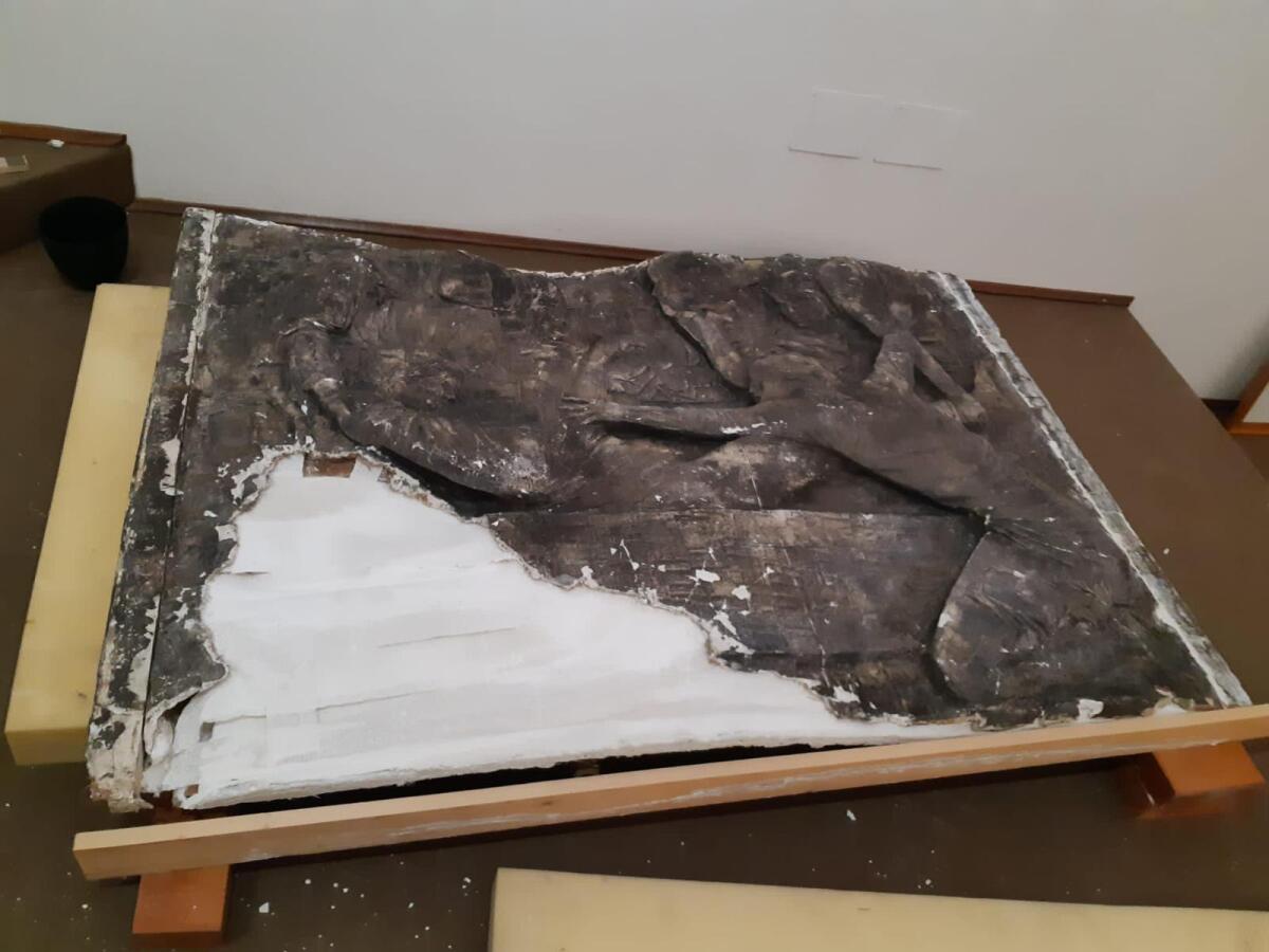 Museo Greco, a Sabaudia il restauro  dei gessi delle porte del Duomo di Orvieto - 