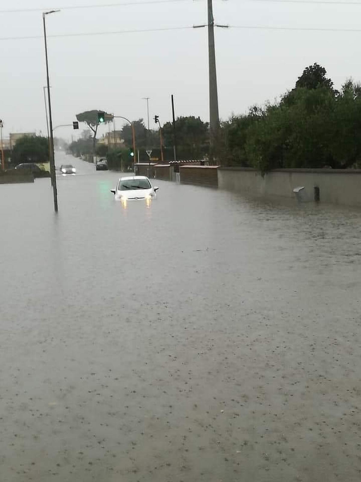 Maltempo, disagi e allagamenti ad Anzio e Nettuno FOTO - 
