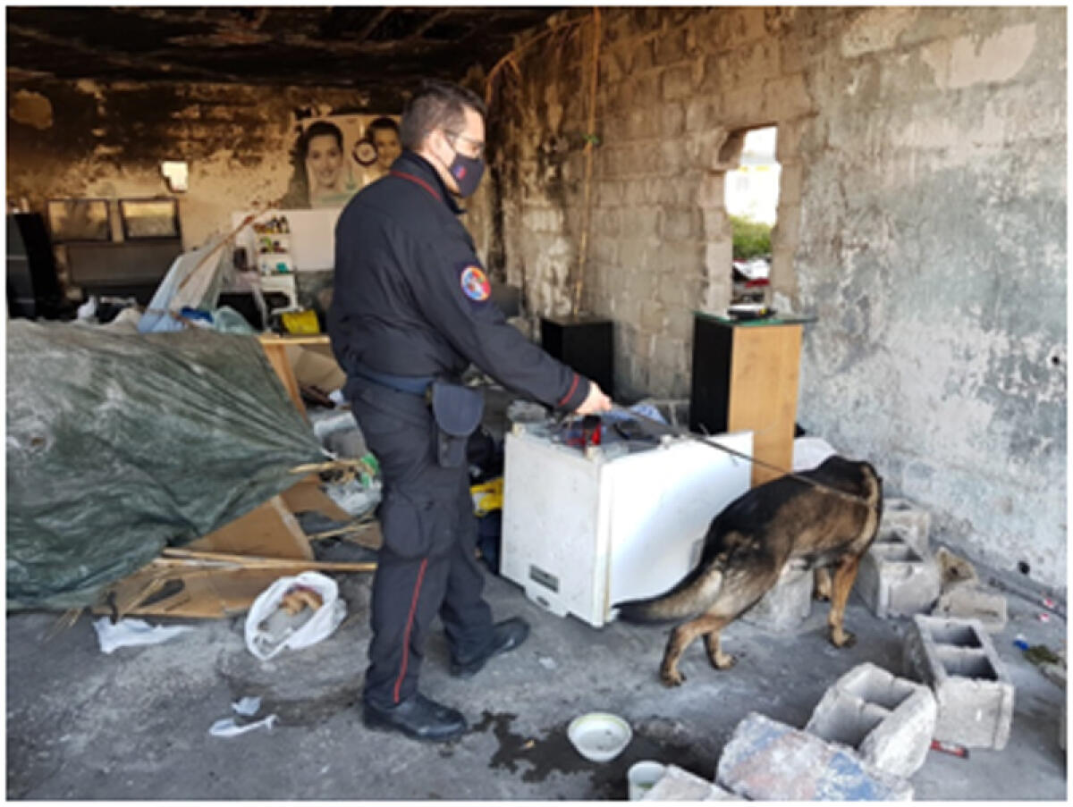 Cerca di allontanarsi con la droga, 37enne in arresto all'ex Svar di Latina - 