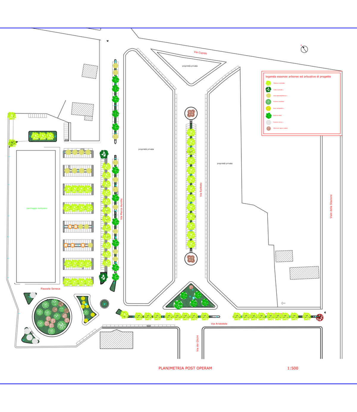 Oltre 100 alberi per far ‘respirare’ il parcheggio della stazione di Latina Scalo - 