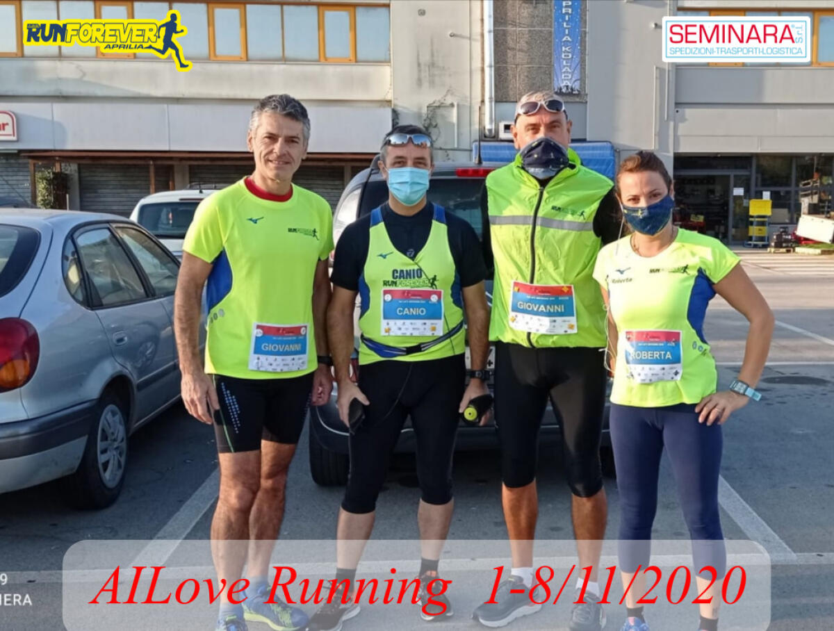 Aumentano le iscrizioni all'Asd Runforever Aprilia, gli atleti partecipano alle competizioni virtuali - 
