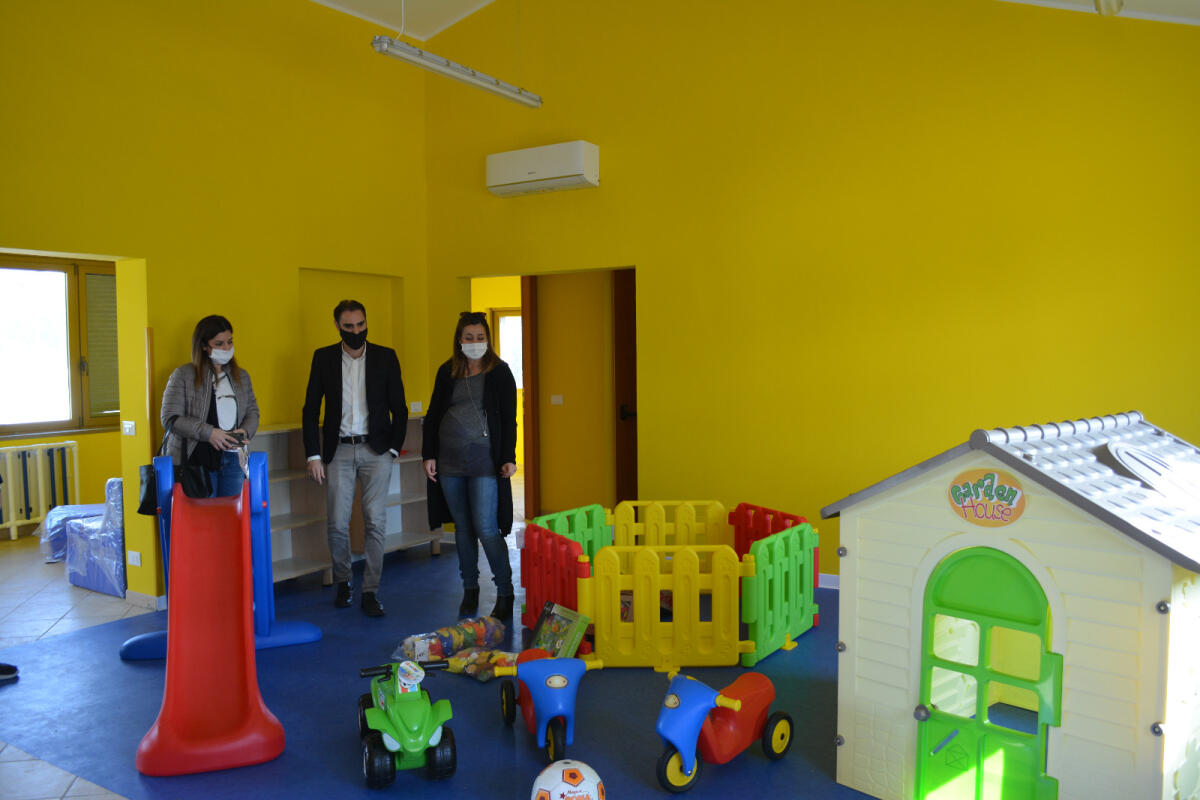 Bene confiscato alla criminalità organizzata diventa ludoteca comunale: terminati i lavori a Pomezia - 