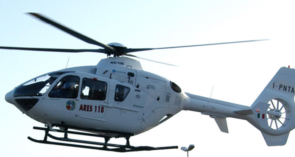 Sfigurato in volto dal frullino, 47enne di Latina Scalo soccorso da un’eliambulanza. - 