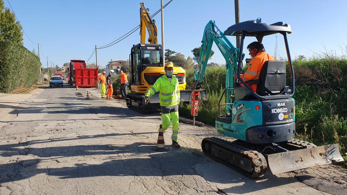 Acqua a Pomezia, iniziati i lavori su via di Monachelle - 