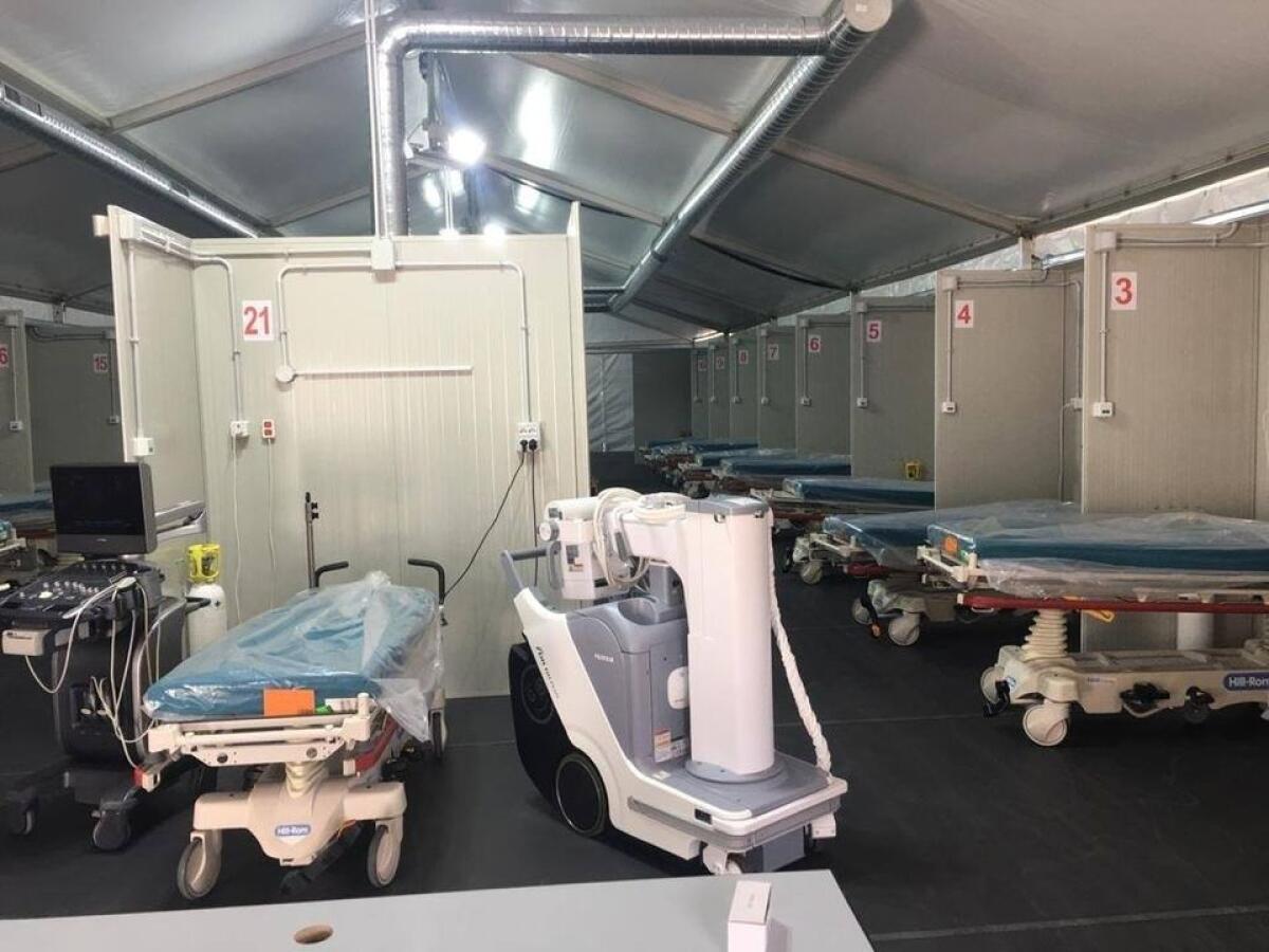 Nuovi posti covid all'ospedale Goretti di Latina - 