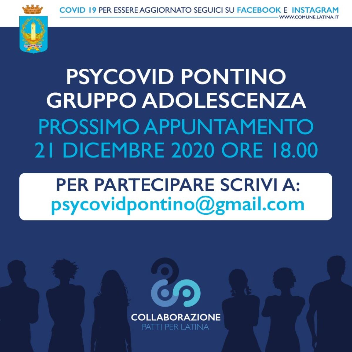 LATINA - Il prossimo 21 dicembre l’incontro online “Psycovid Pontino” rivolto ai ragazzi. Si parlerà di emozioni. - 