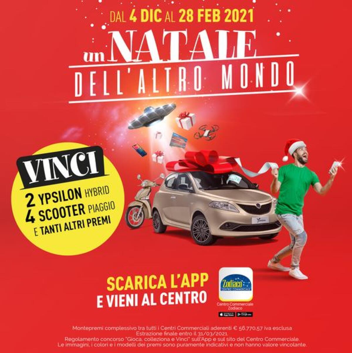 Centro Commerciale Zodiaco, arriva il Concorso a premi: “Un Natale dell’altro mondo” - 