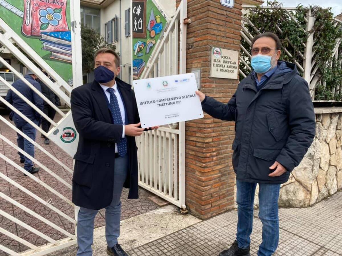 Nettuno, inaugurata la sede temporanea della scuola media Ennio Visca - 