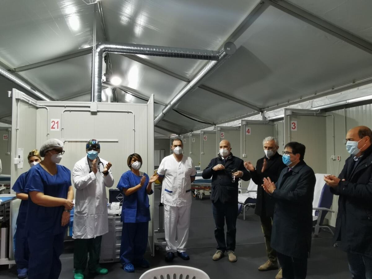 V-Day: somministrate le prime dosi di vaccino Covid all’ospedale Goretti di Latina e all’Ospedale dei Castelli. - 