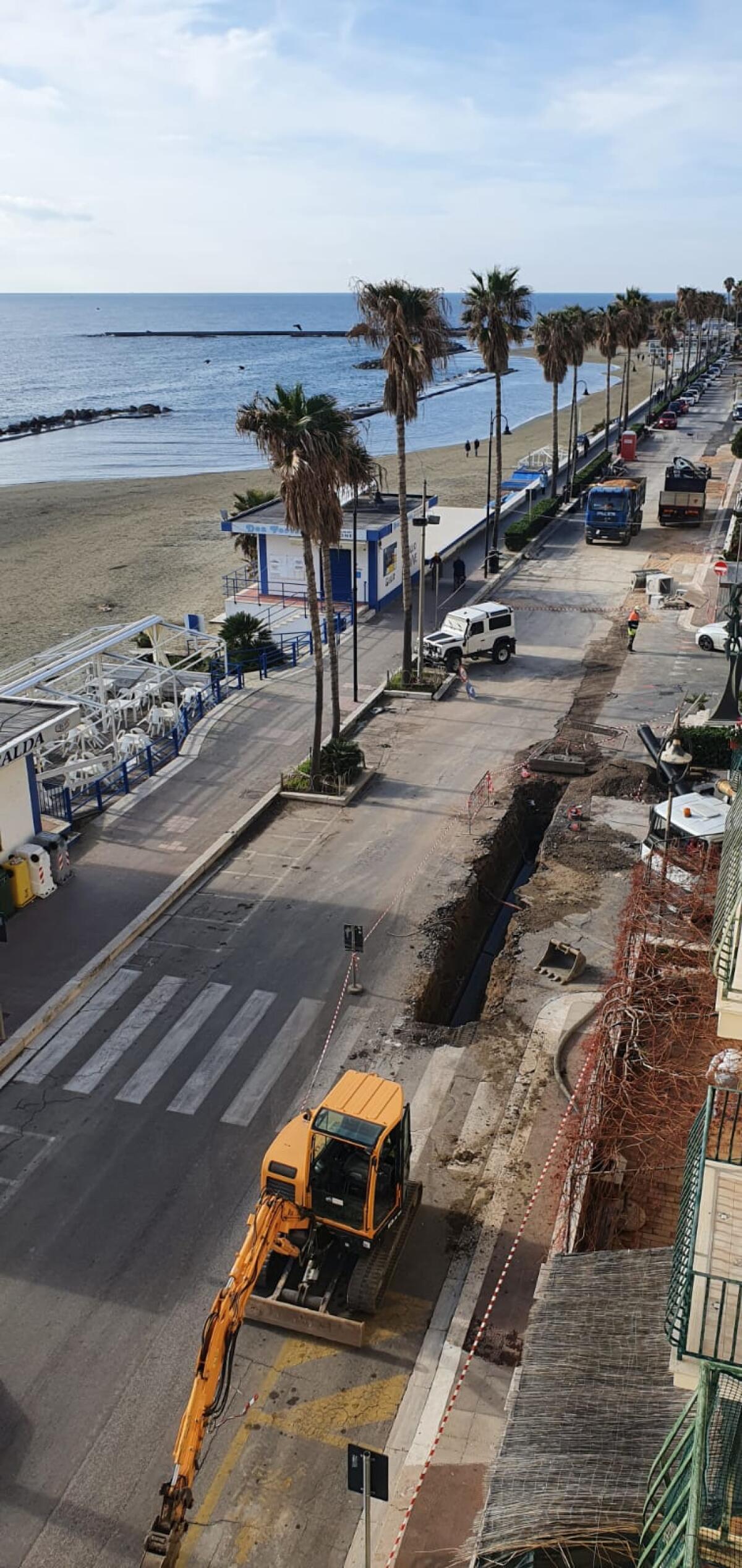In corso ad Anzio il restyling integrale della Riviera Mallozzi, luogo simbolo cittadino. - 