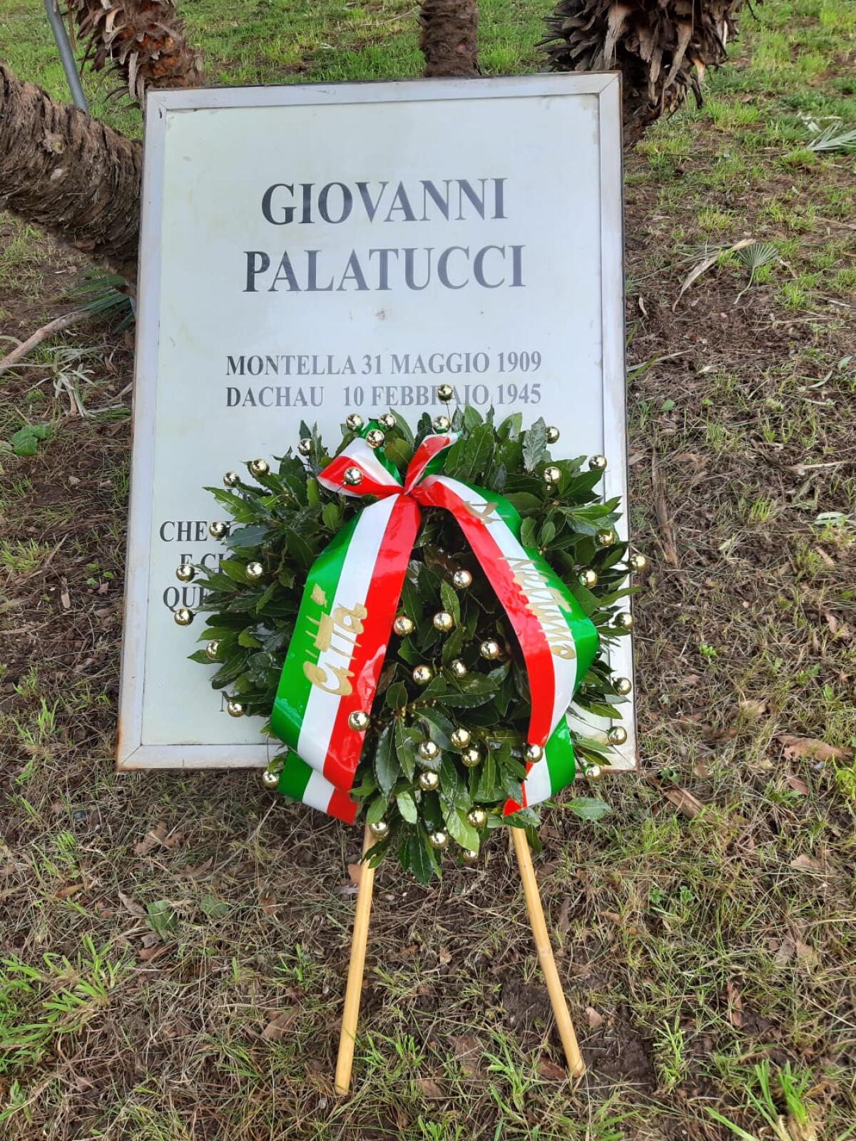 Giornata della Memoria: a Nettuno deposta una corona di fiori al Parco Palatucci. - 