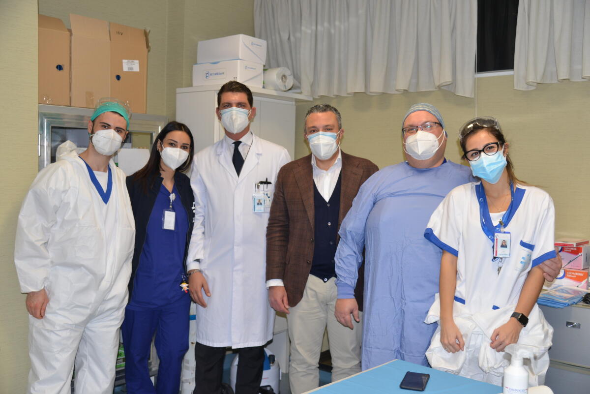 Lotta al covid-19, vaccinati oltre cento operatori sanitari alla Clinica “Madonna delle Grazie” di Velletri - 