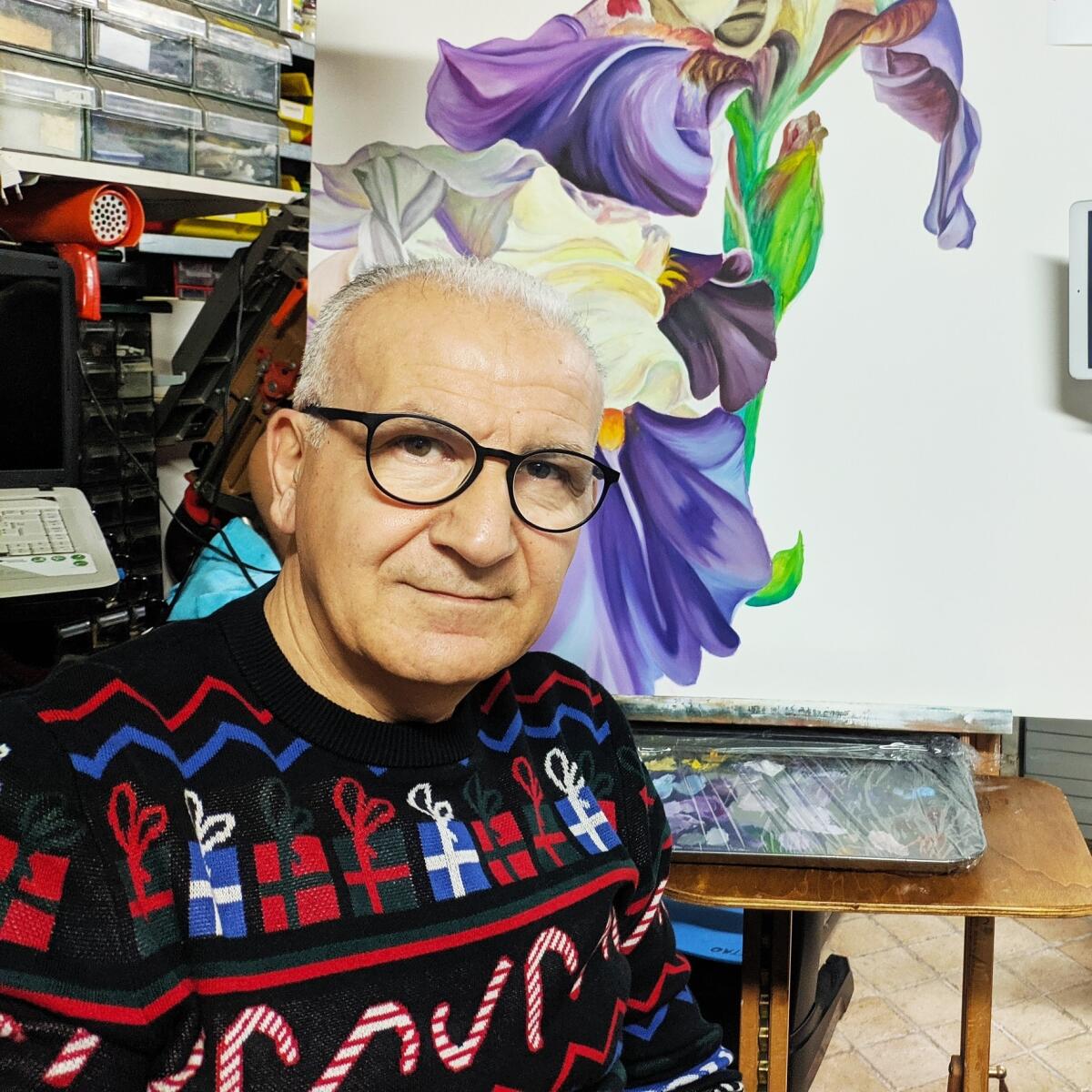 Aprilia, Raffaele Aprile e l'astrattismo: le sue opere perfetto equilibrio di luce, colore e forma - 