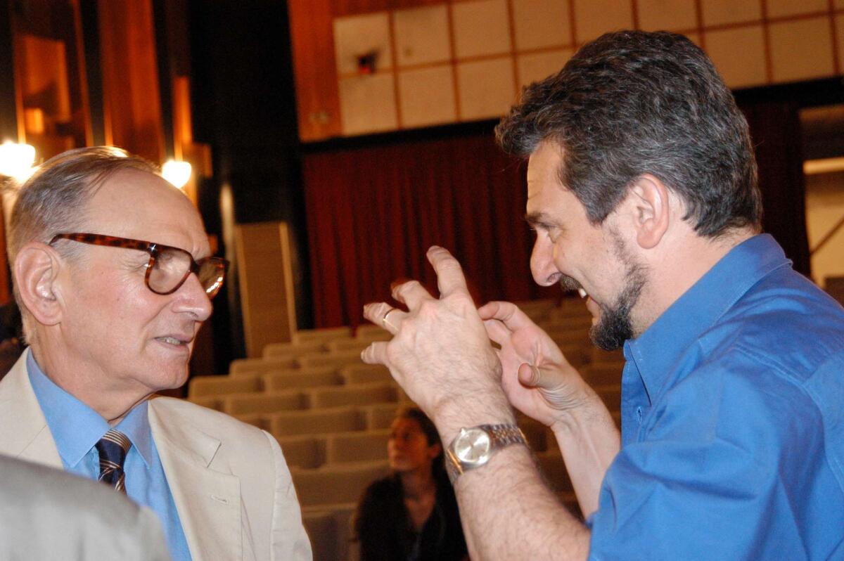 Fondazione Campus Internazionale di Musica  di Latina, due lezioni dedicate dedicate ad Ennio Morricone - 