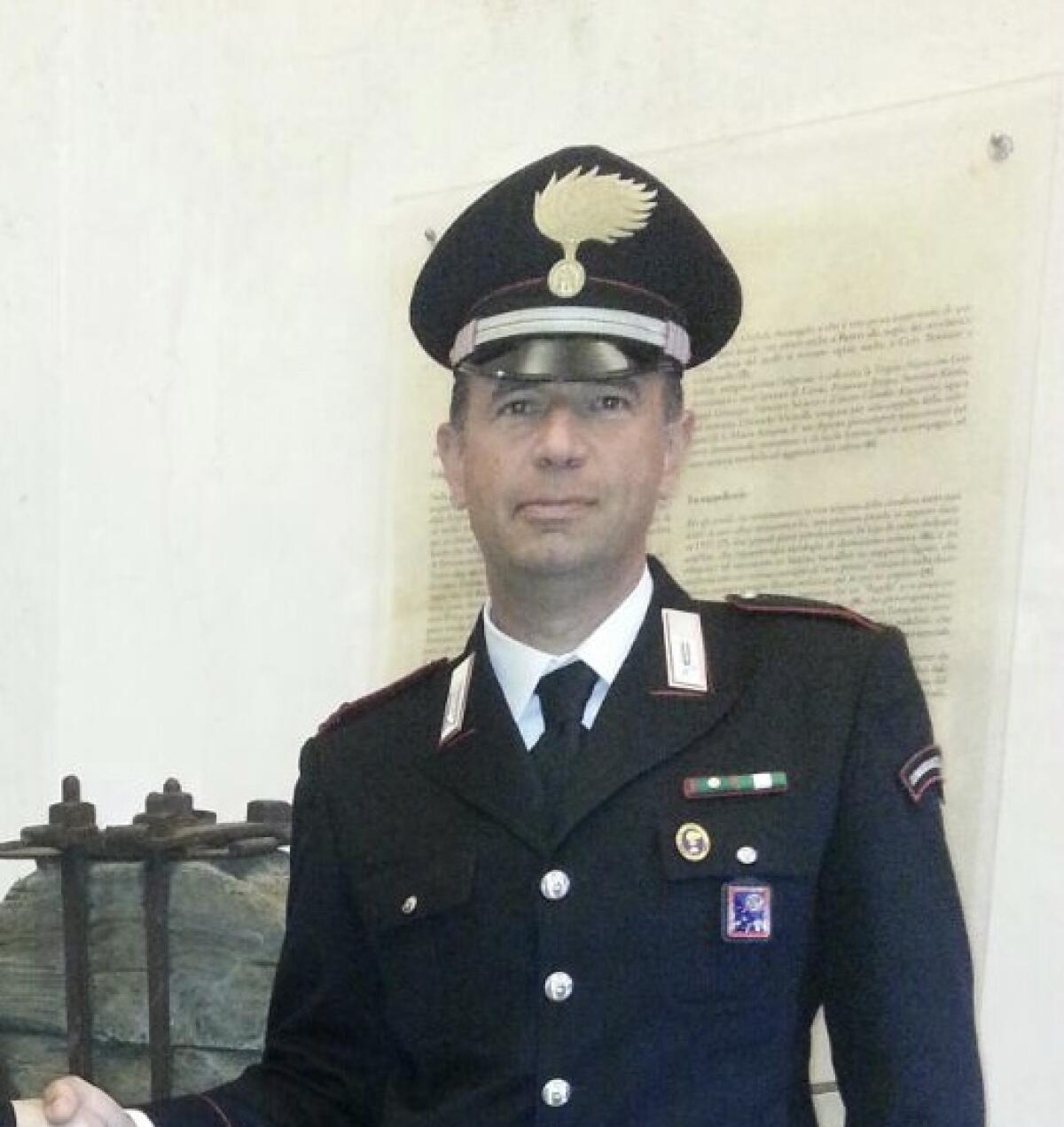 Il comandante della Stazione dei Carabinieri di Sermoneta promosso a Luogotenente - 
