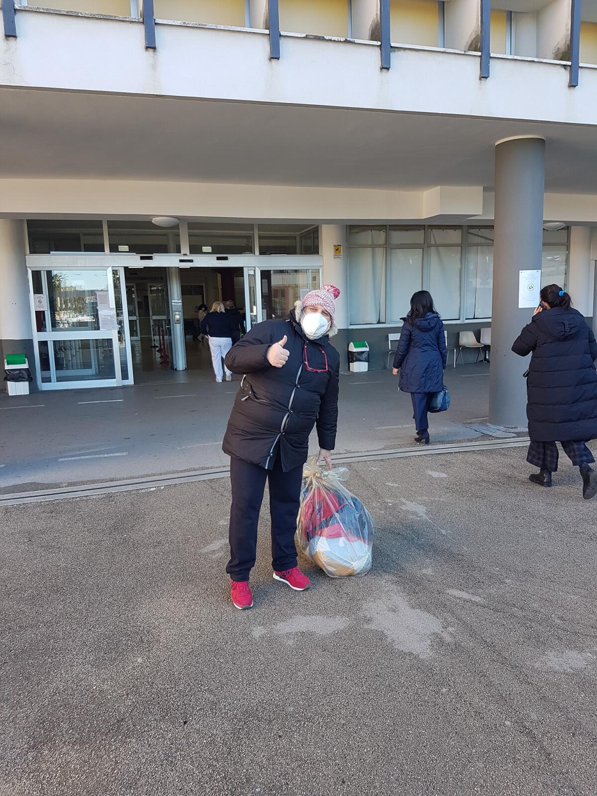 Coronavirus - Sandro, il barbiere di Sezze, torna a casa - 