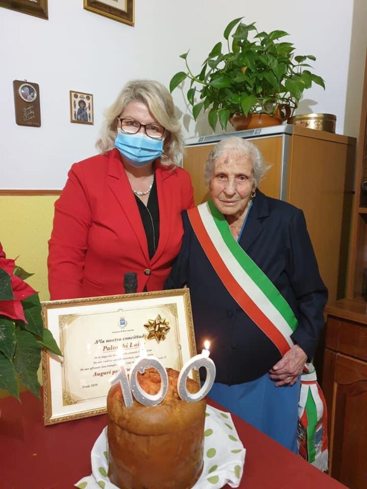 A 100 anni ha sconfitto il Covid: la Sindaca di Roccagorga, Nancy Piccaro, omaggia nonna Setta. - 