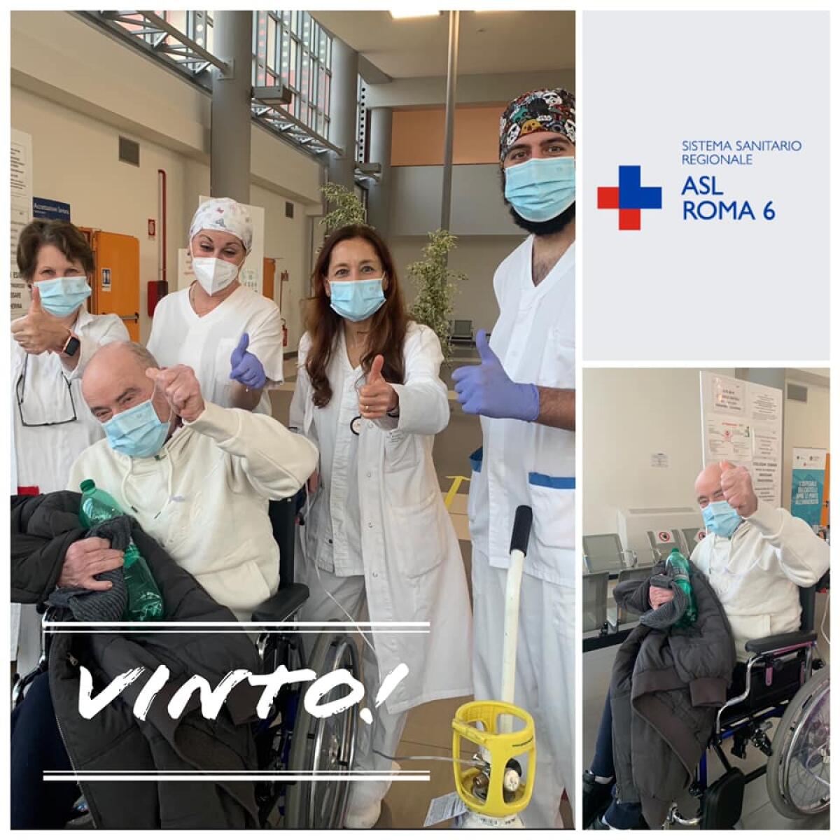 Dalla Asl Roma 6 immagini che mostrano una grande vittoria: quella contro il Covid! - 