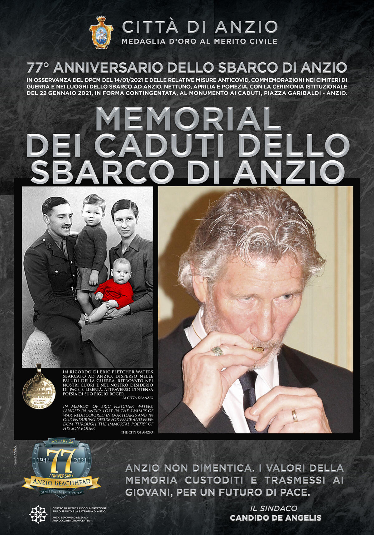 77° dello Sbarco di Anzio: celebrazioni in forma contingentata in onore dei Caduti - 