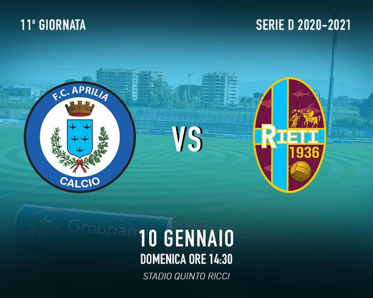 Calcio - Aprilia domenica sfida Rieti - 