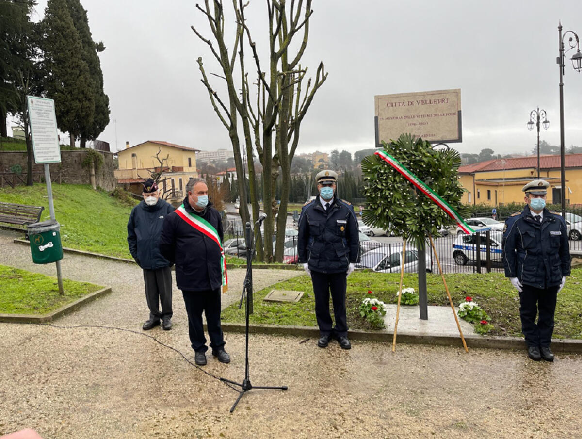 Il Comune di Velletri ricorda le vittime delle Foibe - 