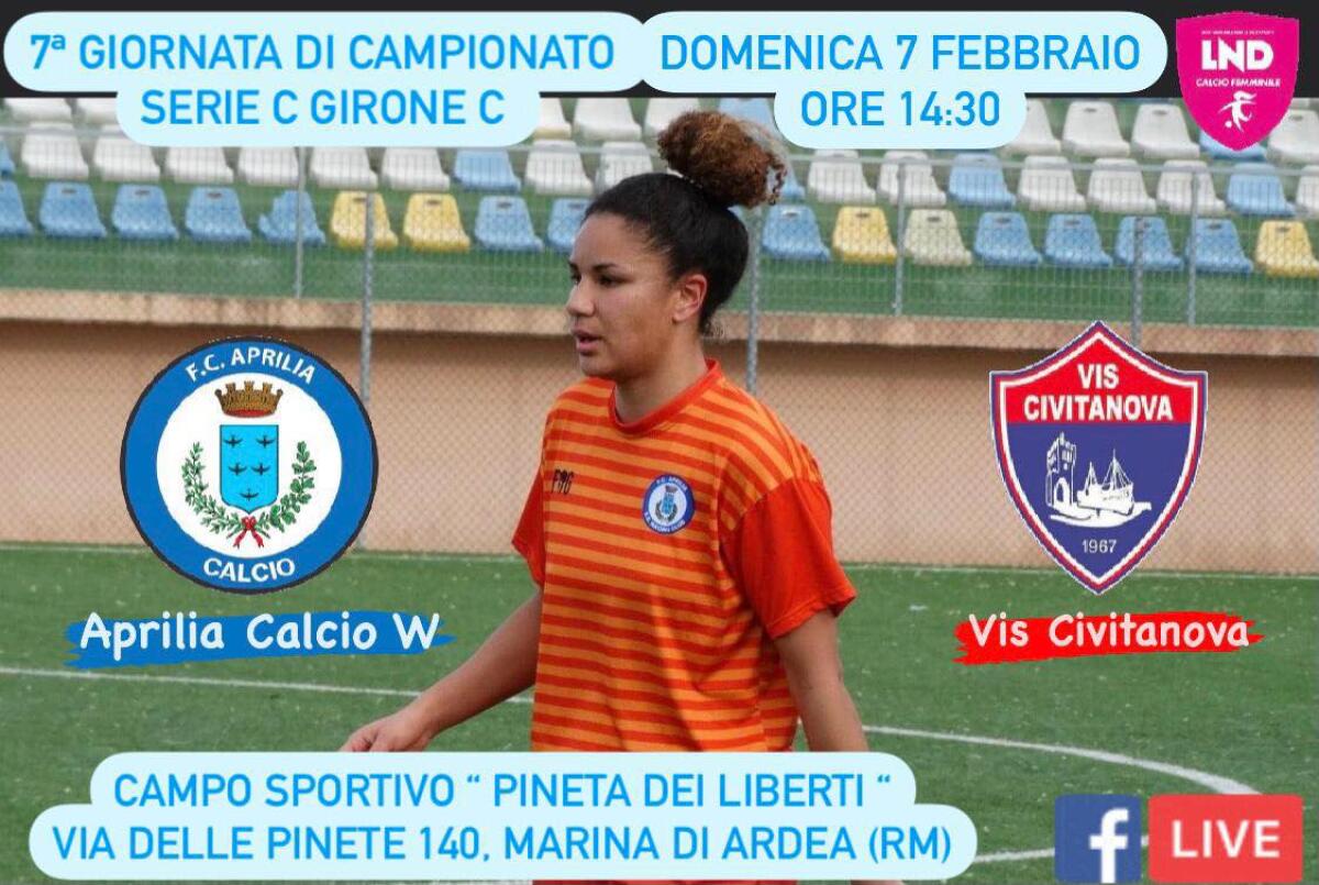 Calcio femminile, serie C: le ragazze dell’Aprilia questa domenica affrontano la Vis Civitanova. - 