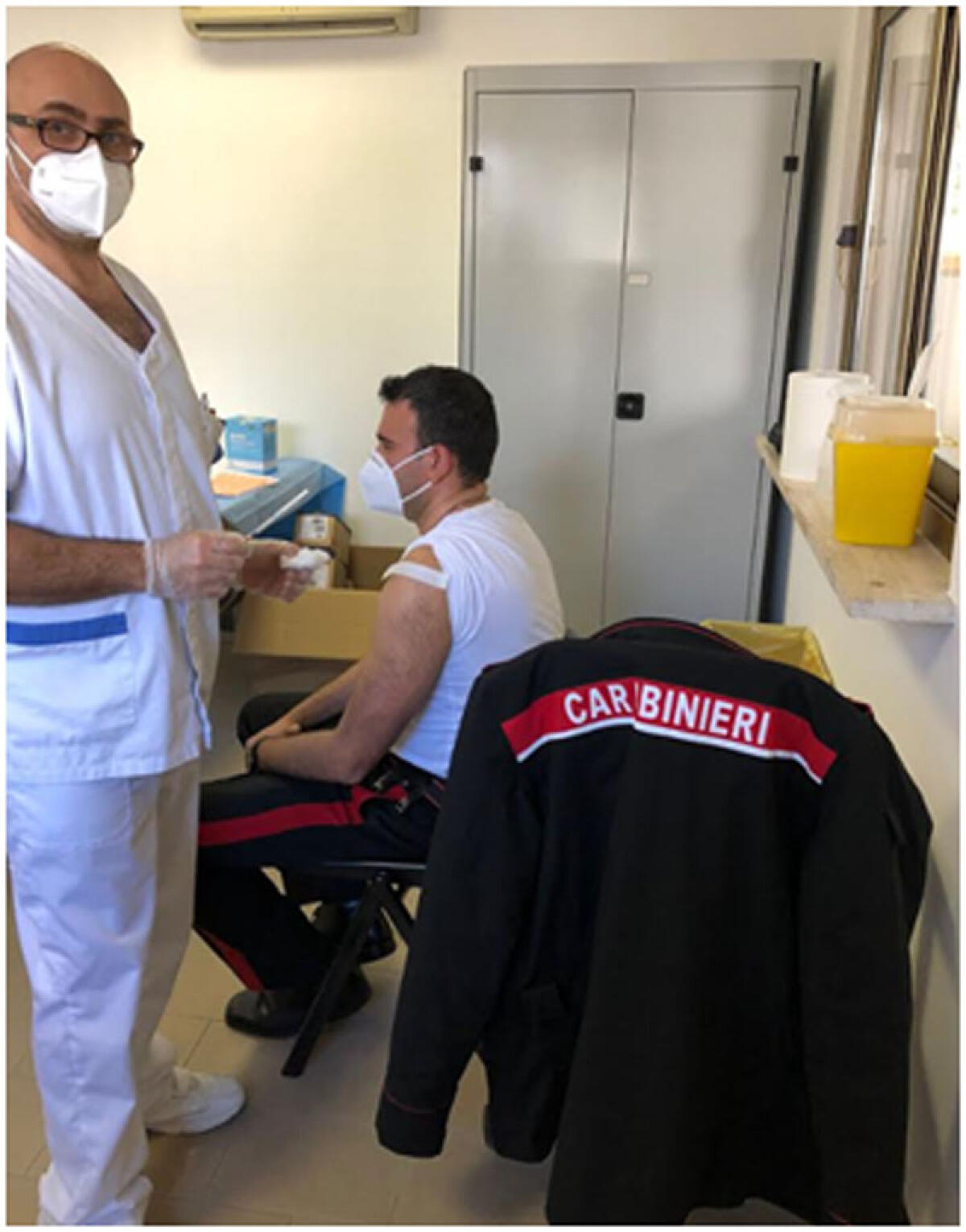 Comando provinciale carabinieri di Latina: iniziata la  vaccinazione Covid-19 - 