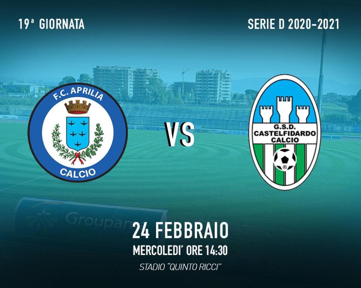 Calcio di serie D, oggi turno infrasettimanale: l’Aprilia ospita il Castelfidardo. Latina riceve la visita del Nola. - 