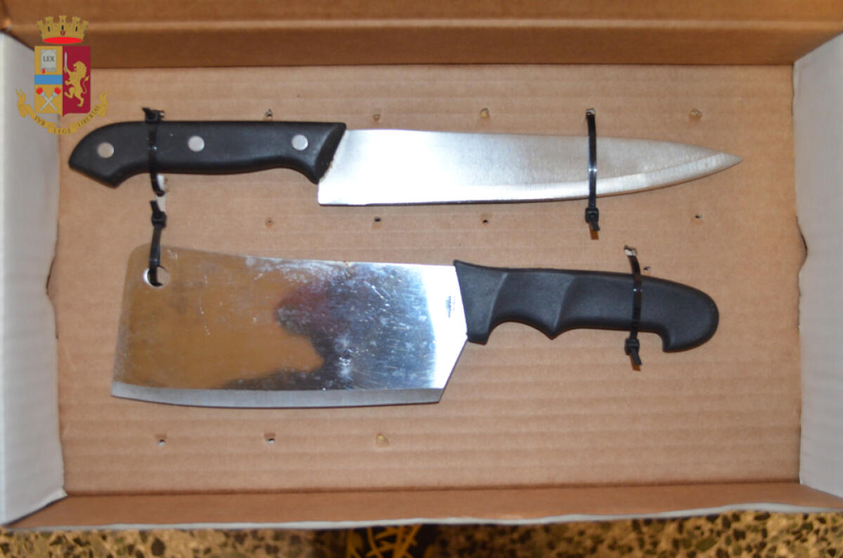 Velletri. Gira in auto senza assicurazione e con coltello e mannaia sotto al sedile: 53enne denunciato - 