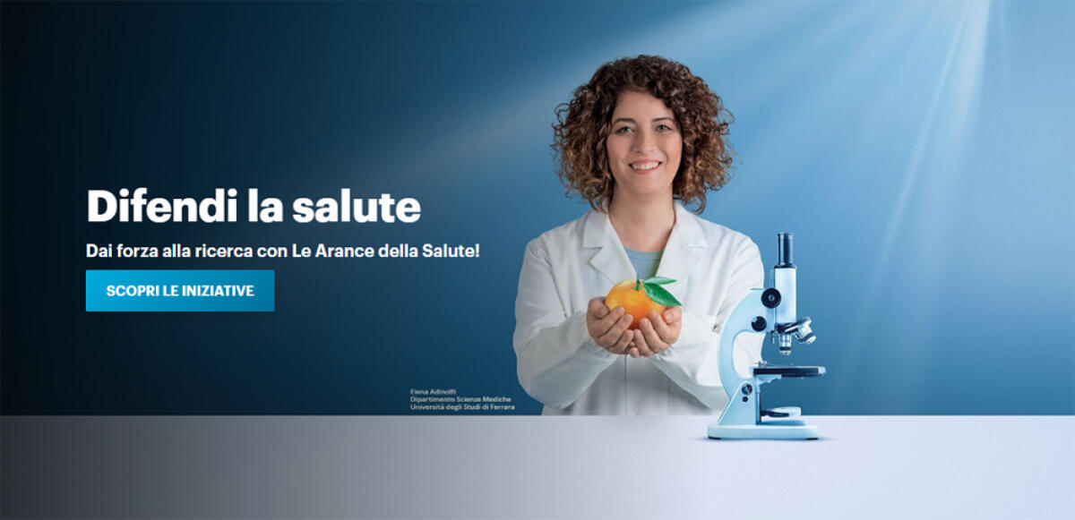 Al via la campagna delle Arance della Salute dell’Airc:  quest’anno si sviluppa su due settimane. - 