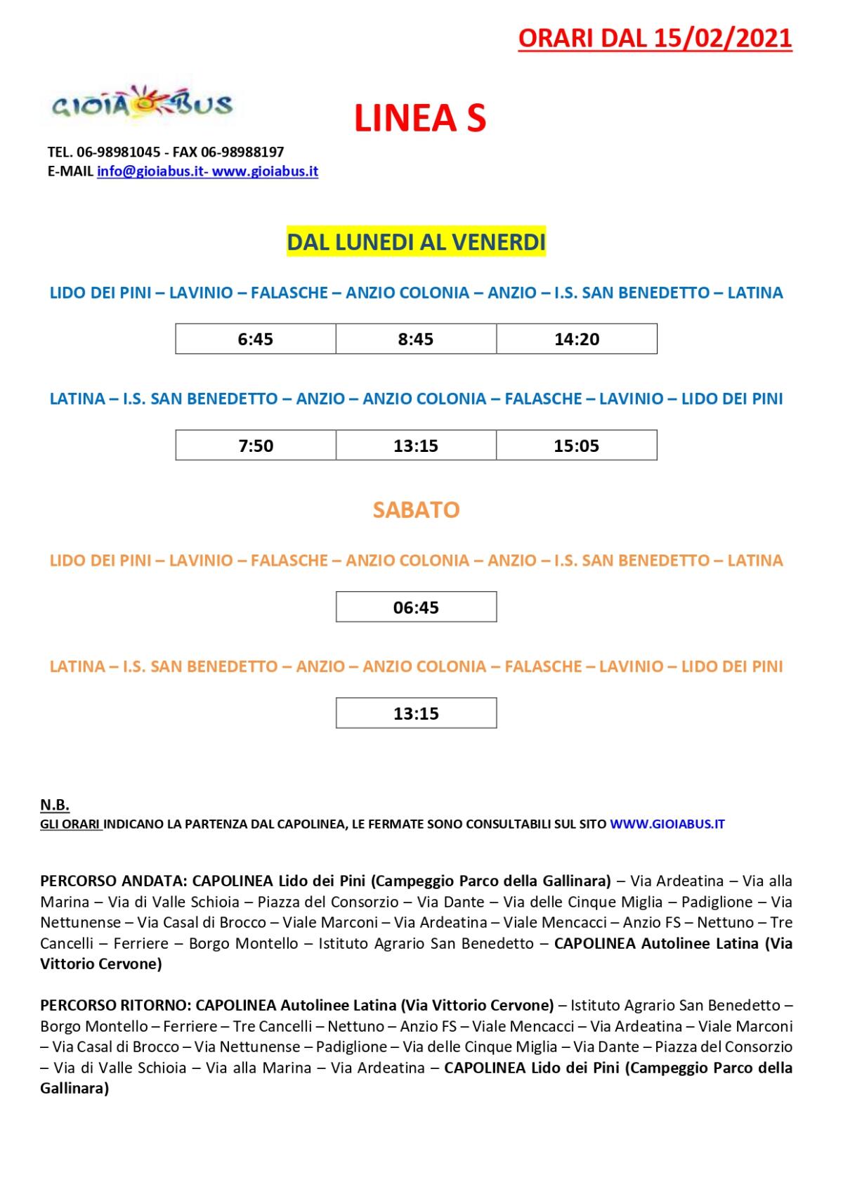 Nuova linea bus per gli studenti che da Anzio vanno all'Istituto Agrario di Latina - 