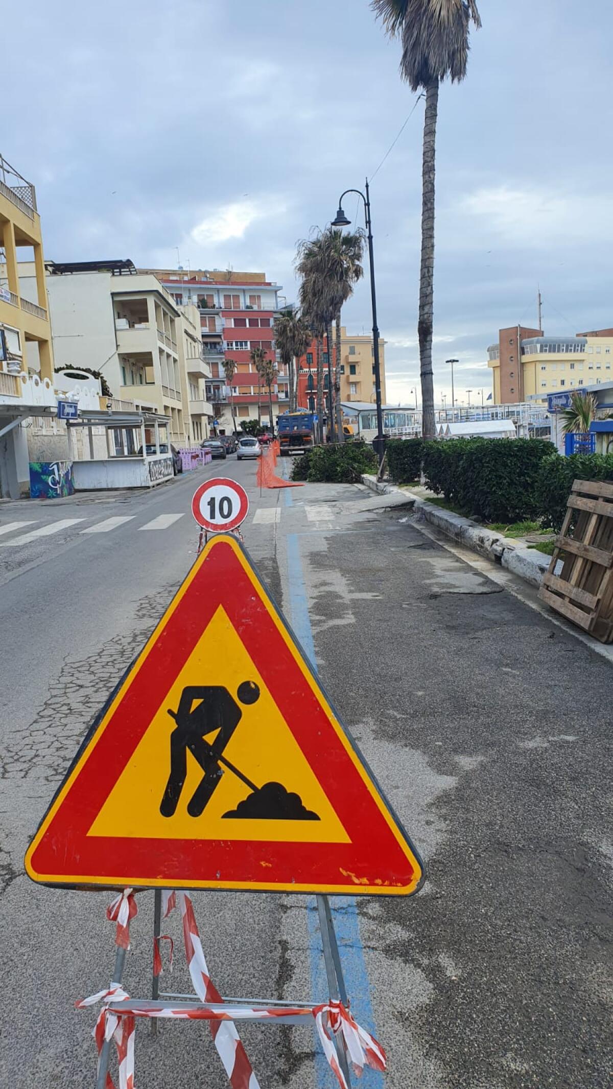 Al via i lavori per il restyling integrale della Riviera Mallozzi, ad Anzio. - 