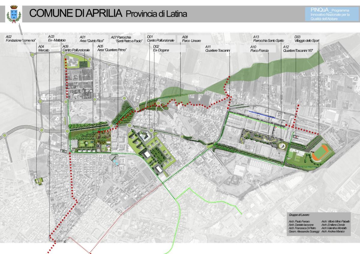 Aprilia, Qualità dell'Abitare: ok in Giunta ad una terza proposta: "Nuove connessioni Verdi Urbane" - 