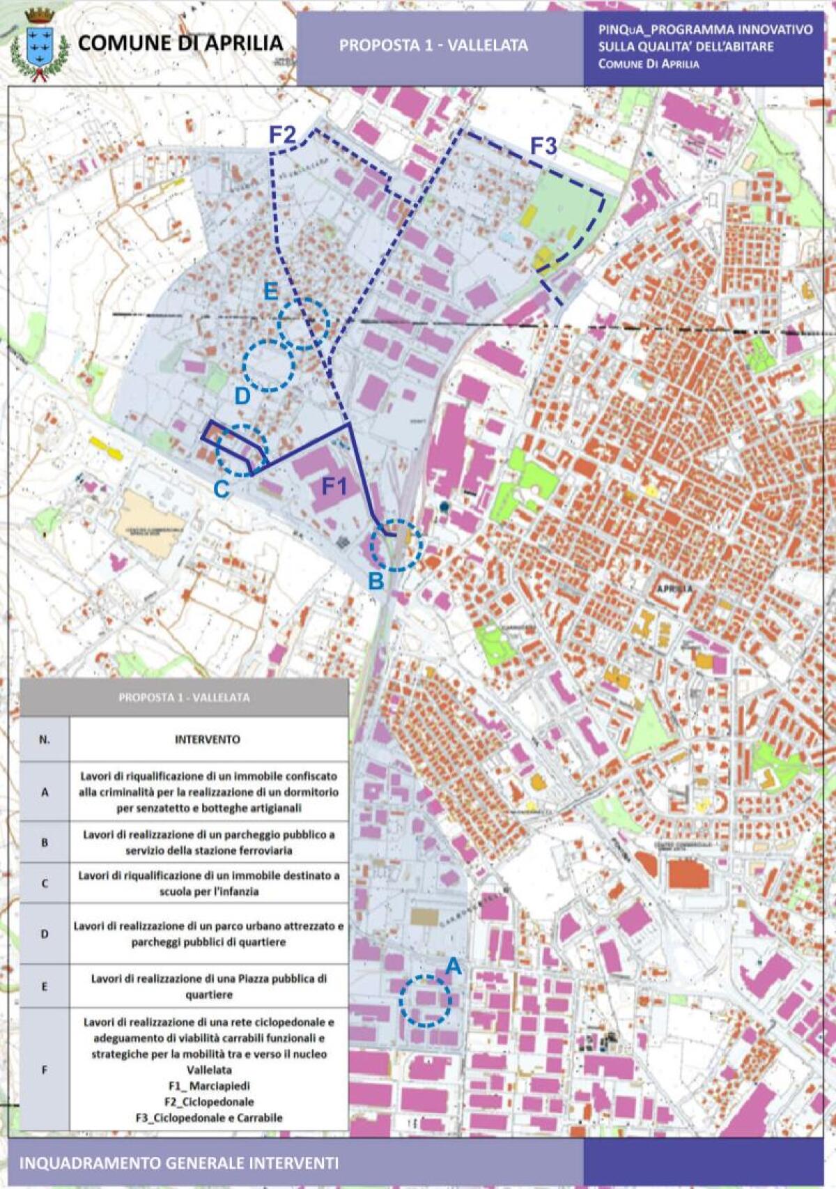 Aprilia, nuovi spazi collettivi: un progetto per riqualificare la zona Vallelata/Montarelli - 