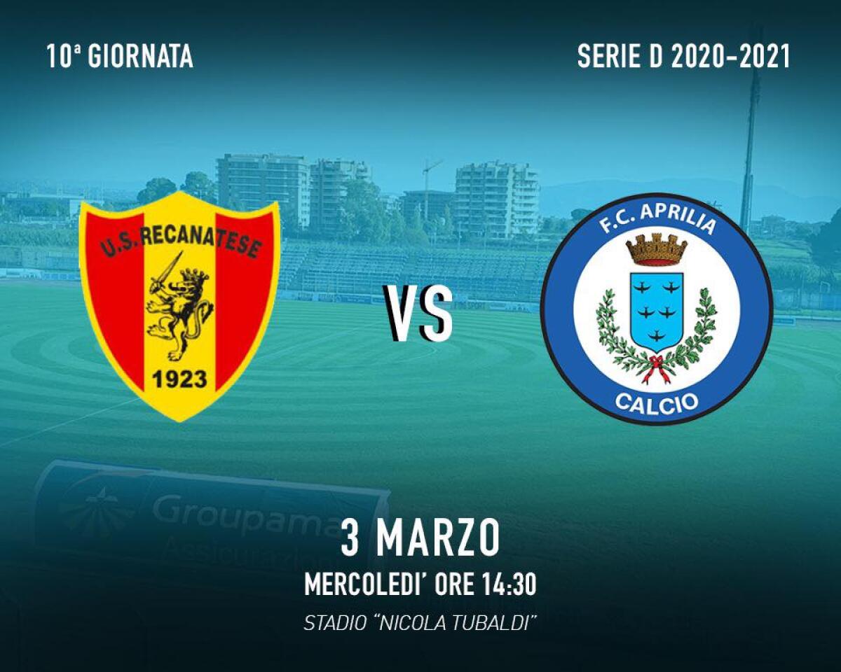 Calcio di serie D: questo mercoledì si gioca il recupero Recanatese-Aprilia. Latina in casa del Muravera. - 