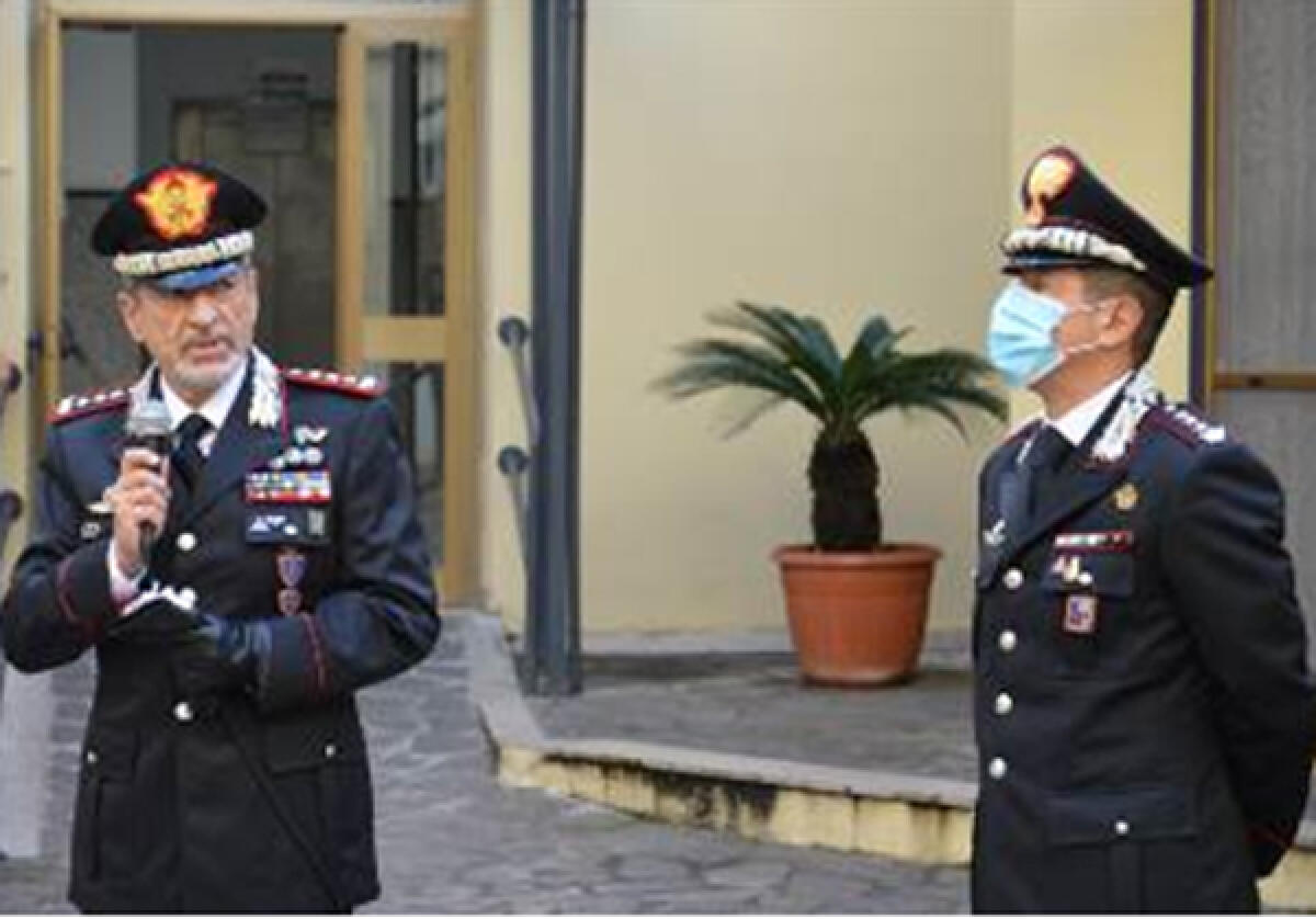 Il Comandante Interregionale Carabinieri “Podgora”, Generale di Corpo d’Armata Carmelo Burgio a Latina - 